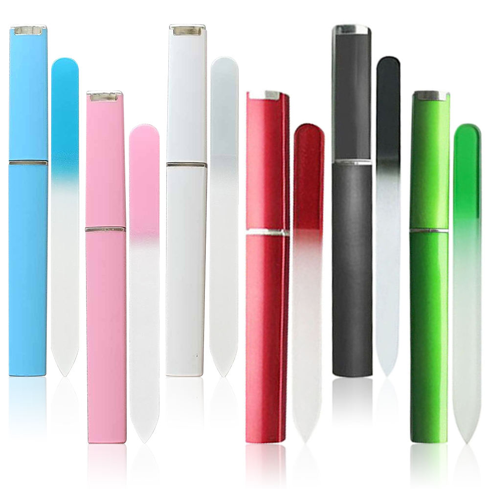 Nail File Titanium - 1 قطعة مبرد أظافر زجاجي كريستالي