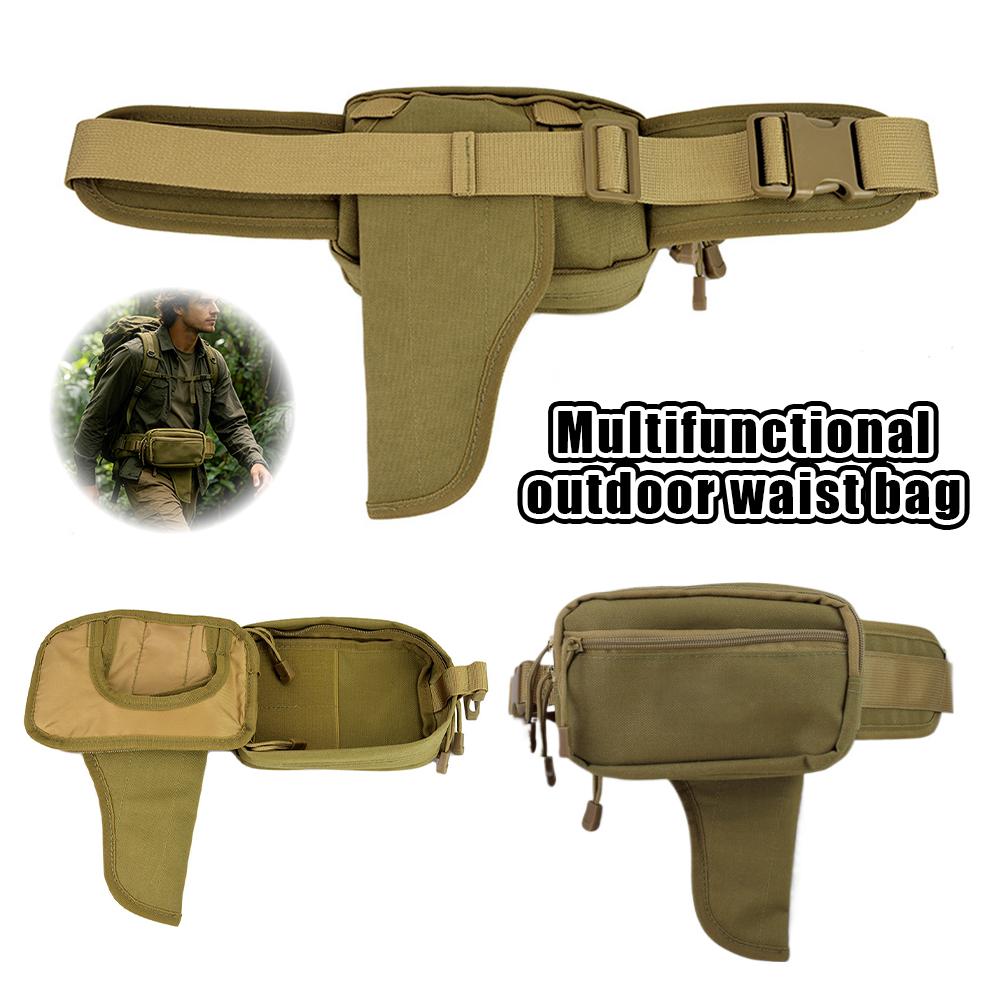 Edc Concealed Carry Holster - حقيبة خصر مخفية مضادة للسرقة، حقيبة