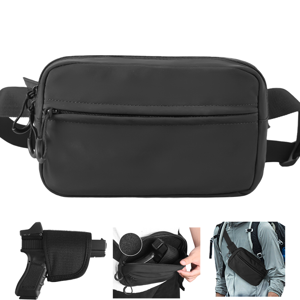 Edc Concealed Carry Holster - التكتيكية حقيبة كروسبودي مسدس الخصر حزمة