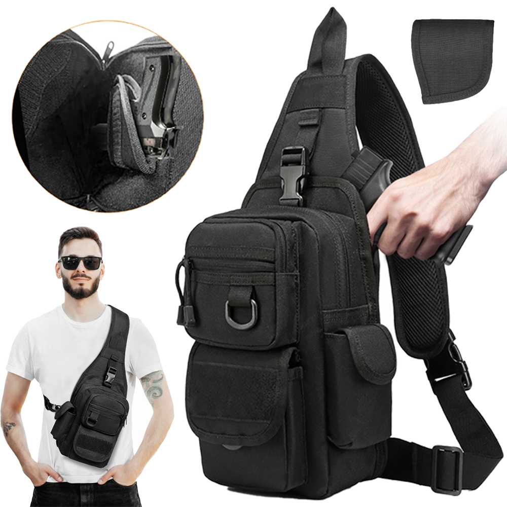 Edc Concealed Carry Holster - حقيبة مسدس تكتيكية للحمل المخفي، حقيبة