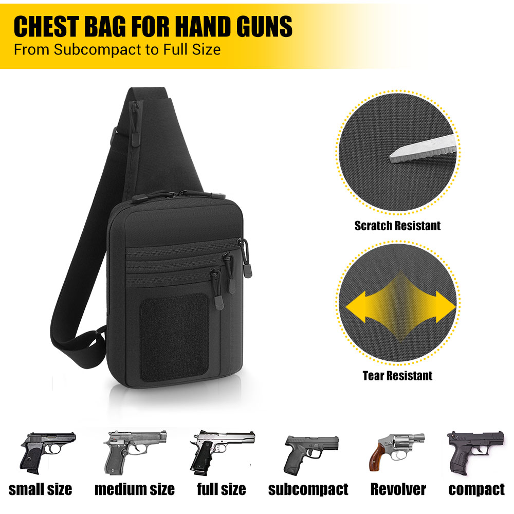 حقيبة مسدس تكتيكية، حافظة مسدس - مراجعة Edc Concealed Carry Holster وسعره