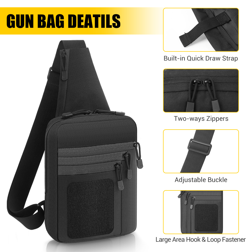 حقيبة مسدس تكتيكية، حافظة مسدس - مراجعة Edc Concealed Carry Holster وسعره