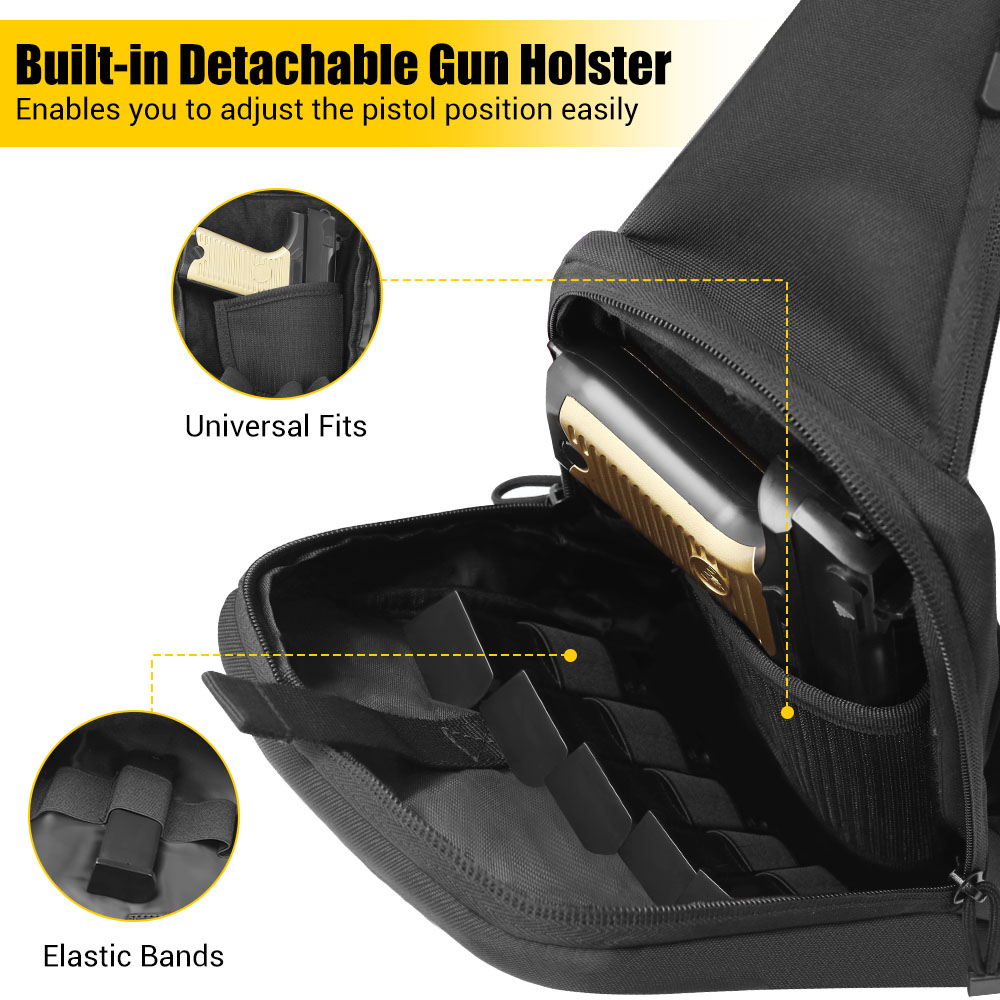 حقيبة مسدس تكتيكية، حافظة مسدس - مراجعة Edc Concealed Carry Holster وسعره