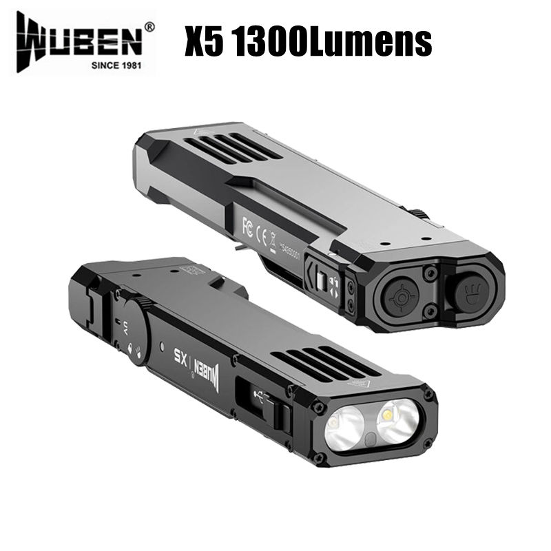 مصباح يدوي صغير الحجم WUBEN X5 - مراجعة Edc Daily Carry وسعره