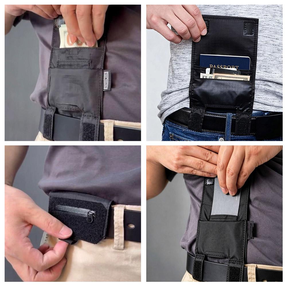 حقيبة خصر مخفية للسفر، حزام أم - مراجعة Edc Everyday Carry وسعره