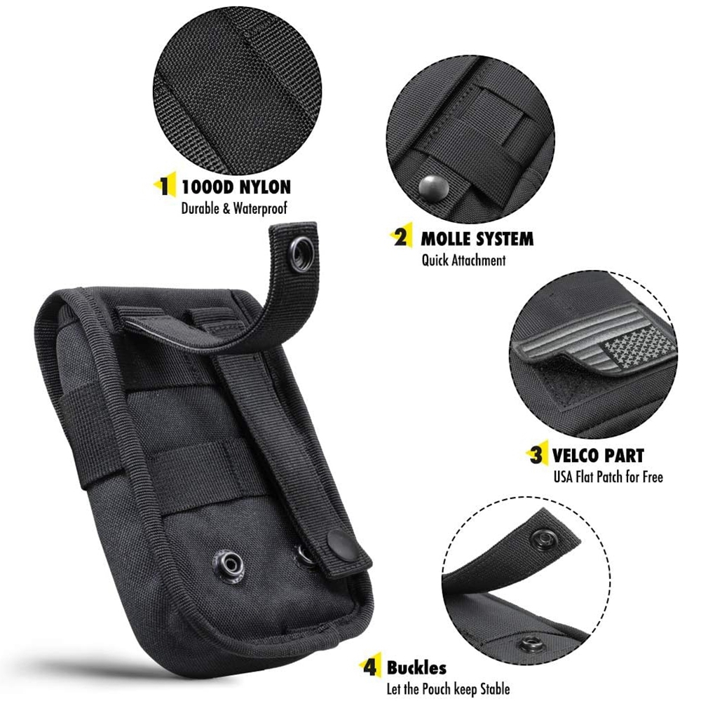 حافظة هاتف تكتيكية بنظام مولي، - مراجعة Edc Carry Holster وسعره