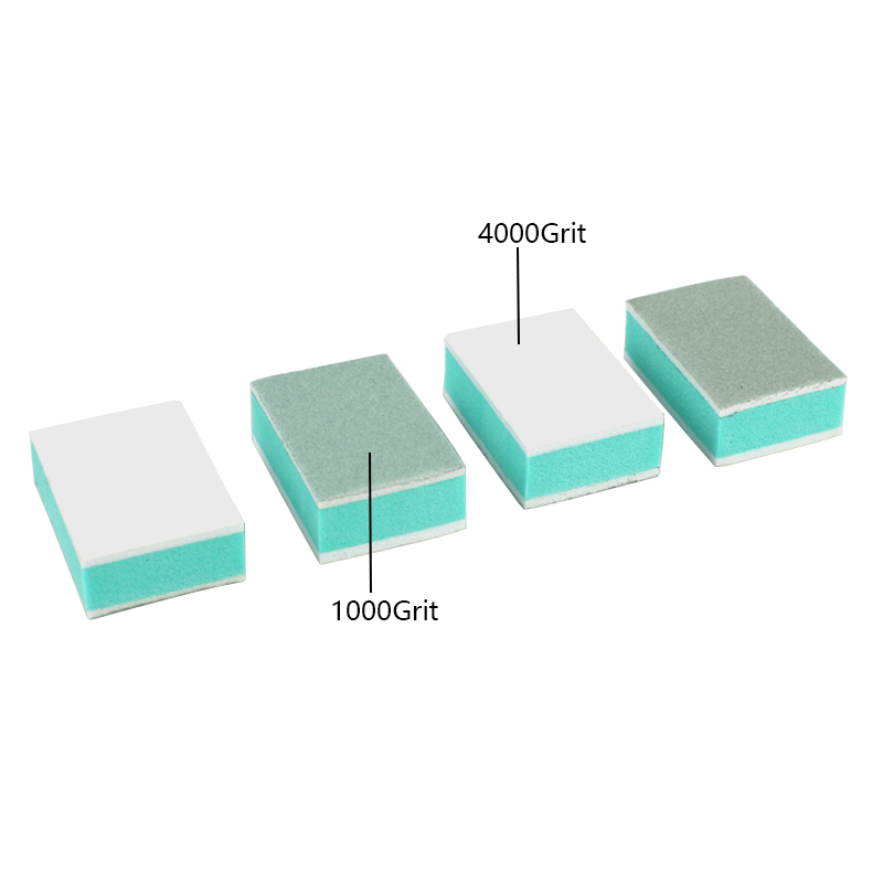 50/100 قطعة من مكعبات تلميع ال - مراجعة Nail File Titanium وسعره