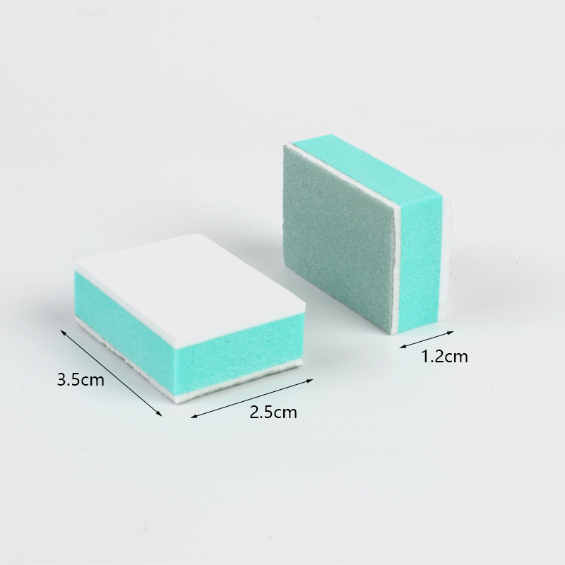 50/100 قطعة من مكعبات تلميع ال - مراجعة Nail File Titanium وسعره