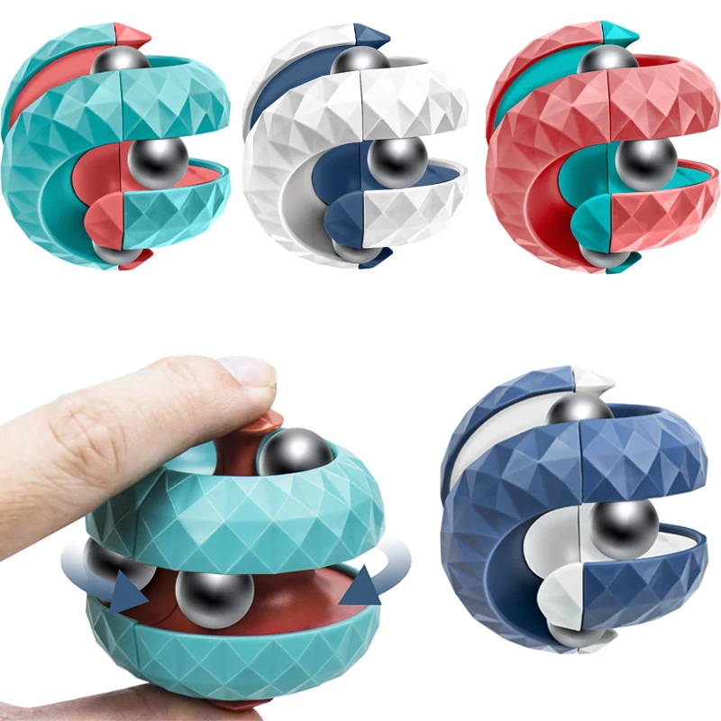 لعبة فيدجيت مكعب كرة الدوران ل - مراجعة Fidget Spinner Bearing وسعره