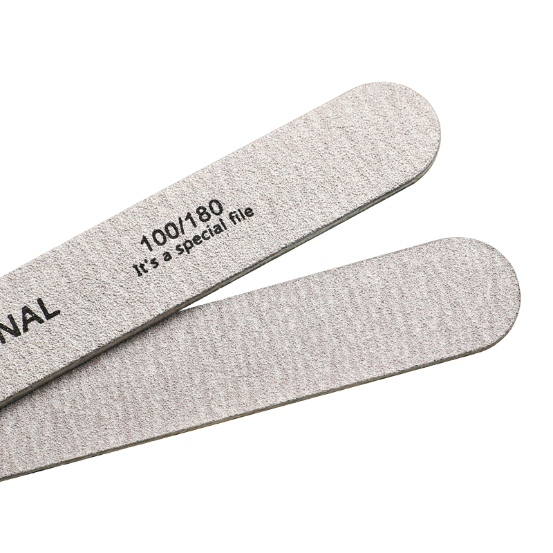 100 قطعة ملف الأظافر 100/180 خ - مراجعة Nail File Titanium وسعره