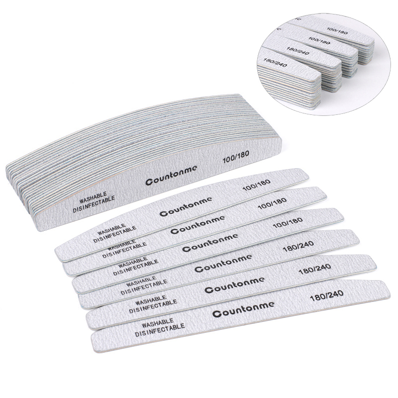 10/20 قطعة مبارد أظافر خشبية ا - مراجعة Nail File Titanium وسعره