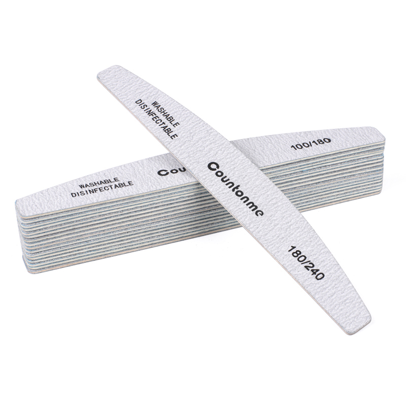 10/20 قطعة مبارد أظافر خشبية ا - مراجعة Nail File Titanium وسعره