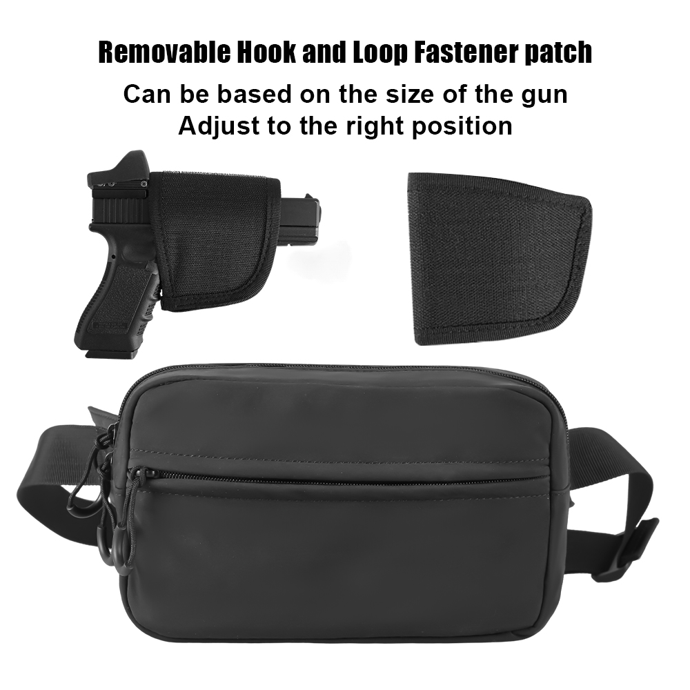 التكتيكية حقيبة كروسبودي مسدس  - مراجعة Edc Concealed Carry Holster وسعره