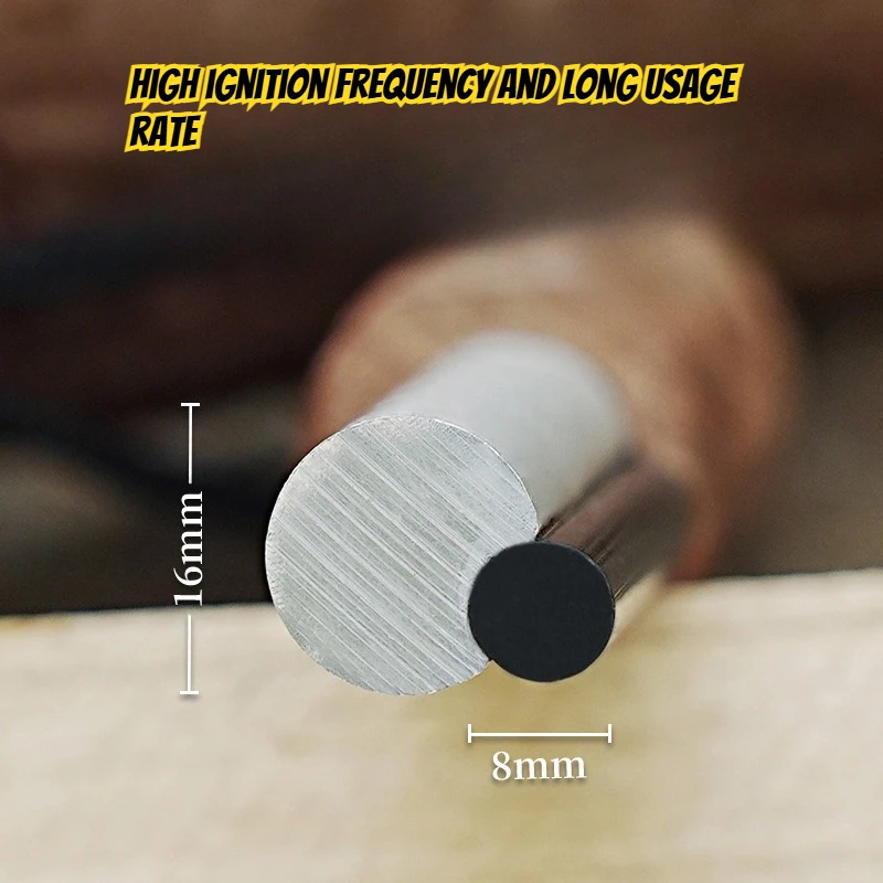 أداة نجاة الصوان الخارجية بمقب - مراجعة Ferro Rod Striker وسعره
