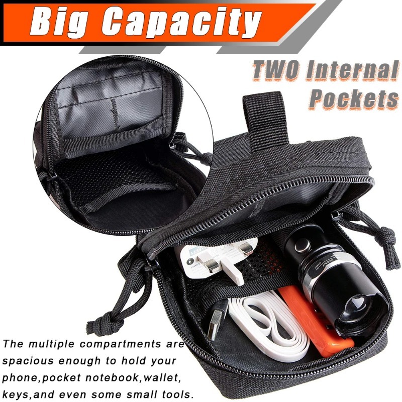 حقيبة خصر تكتيكية متعددة الاست - مراجعة Edc Carry Holster وسعره