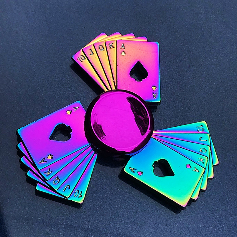 جديد سبائك الزنك الملونة تململ - مراجعة Fidget Spinner Bearing وسعره